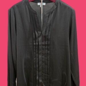 Calvin-Klein Women's Medium Black Blouse- Medium
